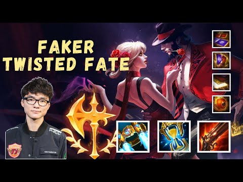 ⚡Faker Twisted Fate Mid VS Lucian (KR Server)⚡ Patch 11.11