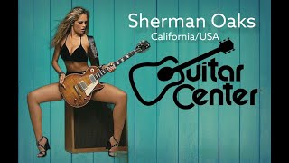 Guitar Center in Sherman Oaks California/USA  4K  