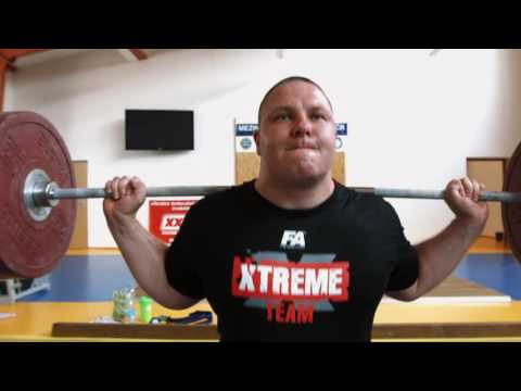 Český Weightlifter Kamil Kučera