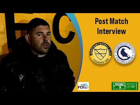 Merstham 1-2 Crowborough Athletic | Jamie DeCruz Interview | 22nd November 2025