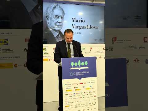 La feria del libro de Madrid rendirá homenaje a Mario Vargas Llosa