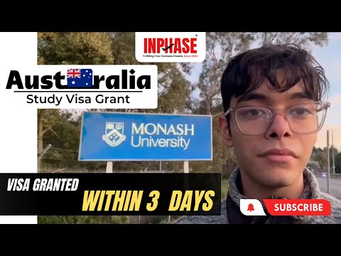 Saiansh kapoor Australia Study Visa Granted | INPHASE Education Consultants