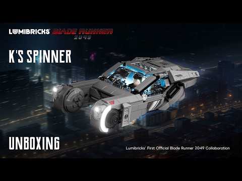 Vidéo Lumibricks Blade Runner 2049 23001 : Spinner de K 