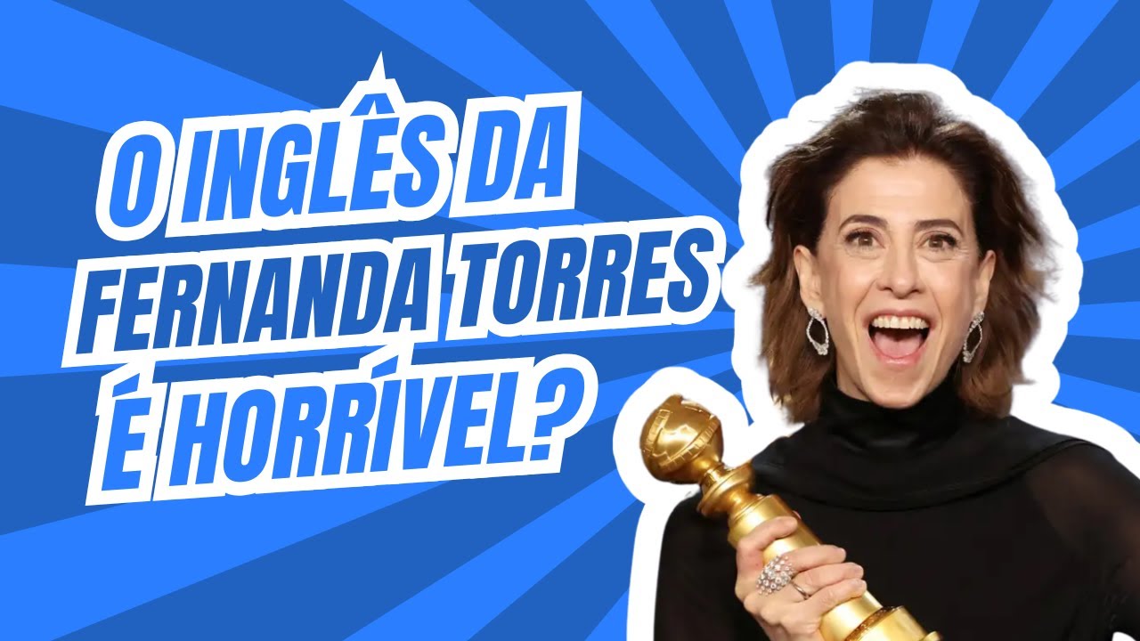 REACT O Inglês da Fernanda Torres é HORRÍVEL?