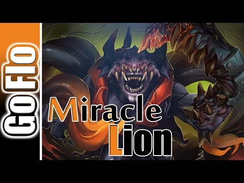 Lion Miracle Mid Full Gameplay Dota 2