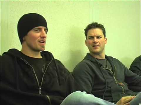 Nickelback 2006 interview -  Ryan Peake and Daniel Adair (part 1)