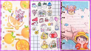 How to draw & decorate Bullet Journal with washi tape & sticker tutorial | #bulletjournal
