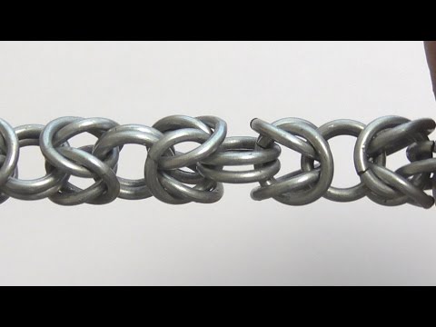MAILLE BASICS: BYZANTINE WEAVE