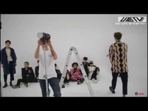 업텐션 U10TV ep.2 一級秘密 ジャケット撮影 ビハインド 【日本語字幕】