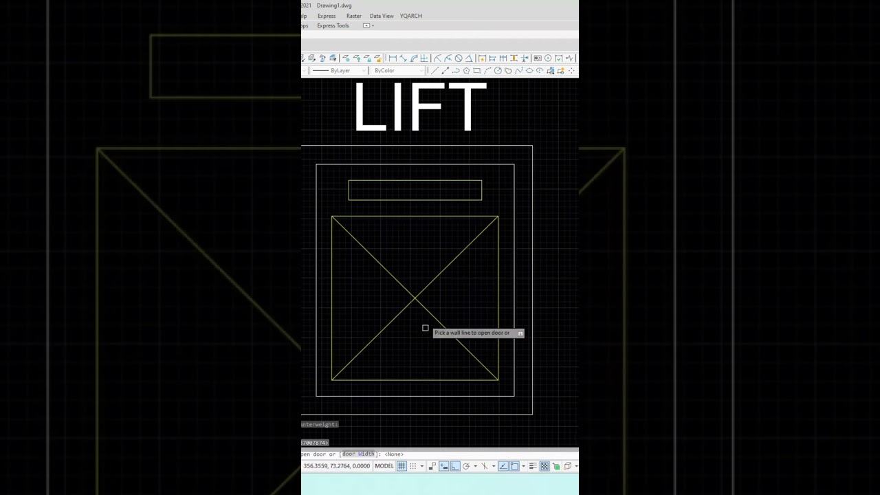 Auto Lift Autocad #architecture #civilengineering #cadtipstricks