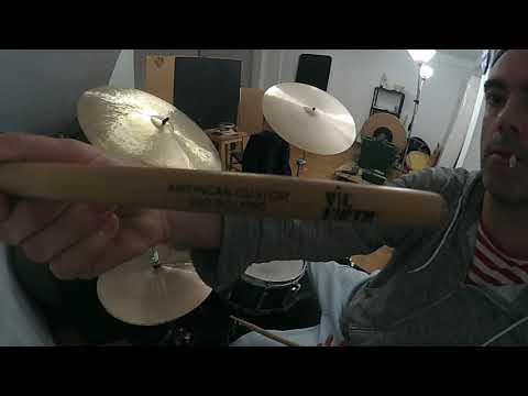 22" 2330g thin jazz ride cymbal -MATTIA BOURGIS CYMBALS