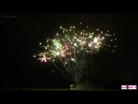 SCZF94 - 100s 30mm Peach & Lemon with Gold Time Rain Z Fan (4k video)