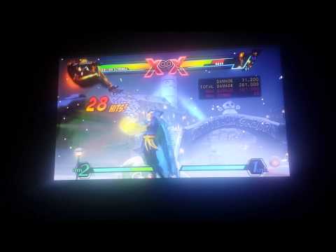 UMvC3 Magneto Grab into Hard Tag Strange FoF 824K