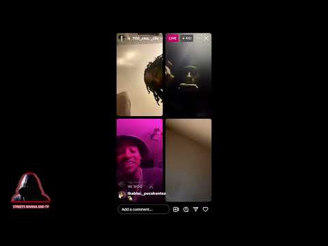 1017 Rapper Mac Critter IG LIVE with 700 Mac THead and Choppa Vato