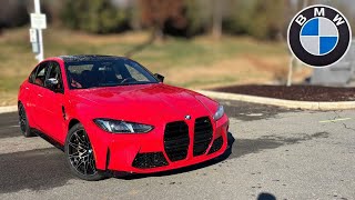 2026 BMW M3 Competition xDrive: POV Start Up, Test Drive, Walkaround and Review