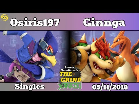 The Grind 26 SL|Osiris197 (Falco) vs OCO|Ginnga (Charizard, Bowser) Losers Semifinals