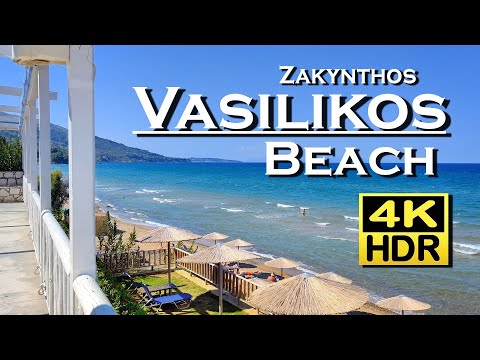 Vasilikos Beach Zakynthos in 4K video HDR Dolby Atmos 💖 The best places 👀 motorcycle trip , walk