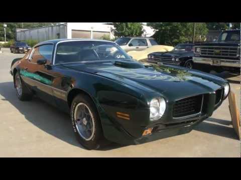 ~~SOLD~~1973 Pontiac Trans Am For Sale~Extremely RARE Brewster Green(Code 48)~Matching 455 Big Block