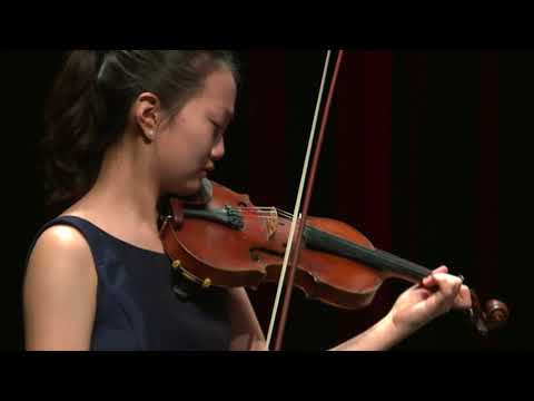 SERIN PARK / Menuhin Competition 2018, Junior first rounds - day 1