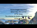I'll Fly Away-Jim Reeves (Lyrics)