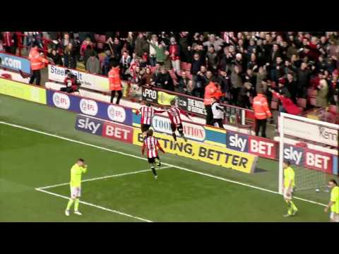 Blades 1-0 Northampton - match action