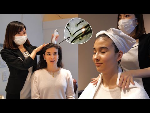 I tried HAIR Growth Japanese salon in Fukuoka, Soft...