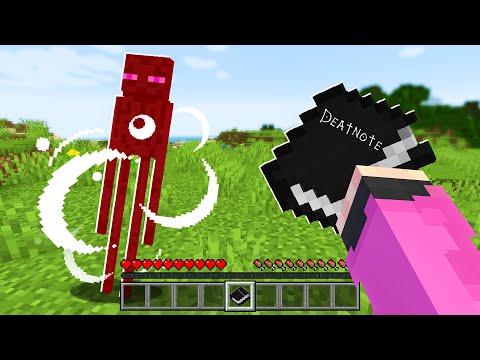Minecraft, But I Made it DEATHNOTE...