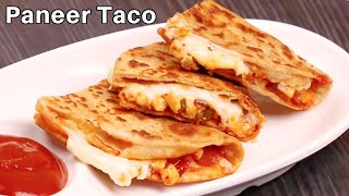 Desi Style Paneer Tacos | हेल्दी पनीर टाकोस | Healthy Paneer Tacos | | Tacos Recipe | KabitasKitchen
