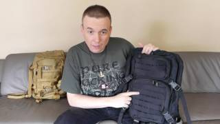 Rucksack: Brandit US Cooper 2 Lasercut & MilTec MFH US Assault Pack 2 | Taschen Daybag Backpack Bag