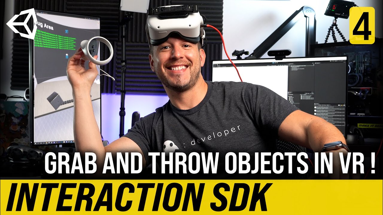 How To Grab And Throw Objects In VR - Interaction SDK #4