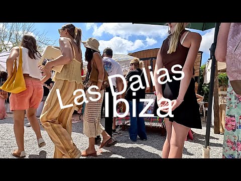 Hippie Market Las Dalias Ibiza Spain 2025/4K UHD