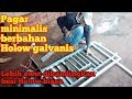 Terbaik Proses pembuatan pagar minimalis desain baru 2019 bahan anti karat, Video gambar pagar minimalis 2019 viral!