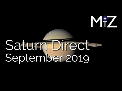 Saturn Direct Tuesday September 17th 2019 - True Sidereal Astrology
