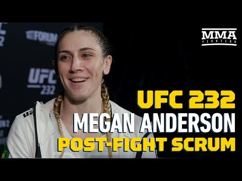UFC 232: Megan Anderson Says She'd Fight Cat Zingano Again To Prove Herself – MMA Fighting