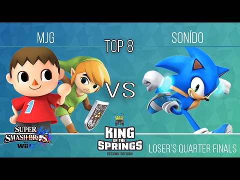 King of the Springs Loser's Top 8 - Loser's Quarter-Finals - MJG (Villager,Tink) vs Sonído (Sonic)