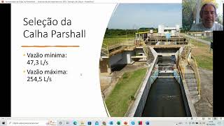 Tratamento  preliminar em estações de tratamento de esgotos sanitários - Exemplo de dimensionamento