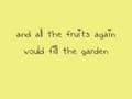 Mirah - The Garden (with lyrics and a cute font!)