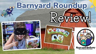 Ryan and Bethany Board Game Reviews - Barnyard Roundup video thumbnail