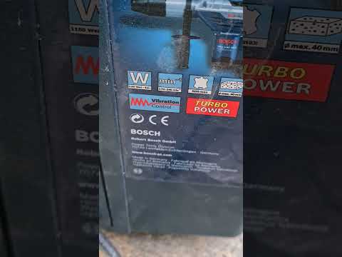 Werkzeug das MANN braucht - Bosch Professional Bohrhammer GBH 5-40 DCE mit SDS-max 💪🤛 #meinWerkzeug