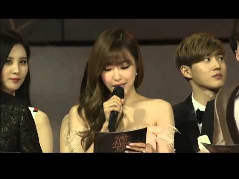 150115 Girls' Generation TTS -  Opening 29th Golden Disk Awards