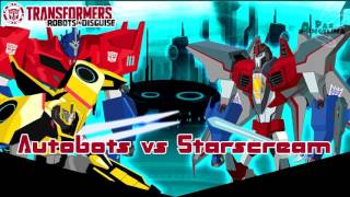 Transformers: Robots in Disguise - Autobots vs Starscream