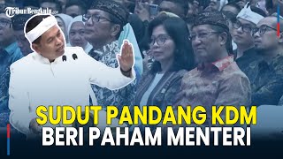 [Full] Pidato 'Petuah' Jitu Kang Dedi Mulyadi, Berbagi Pemahaman Soal Hukum Dengan Menteri Supratman