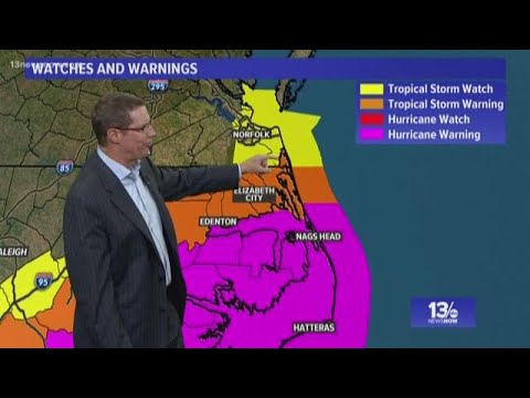 13News Now 11 p.m. Weather on September 12