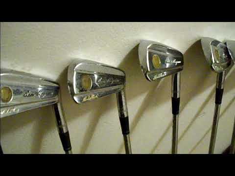 My 1970's Ben Hogan Medallion Irons + trying to be like the old Tiger commercial.