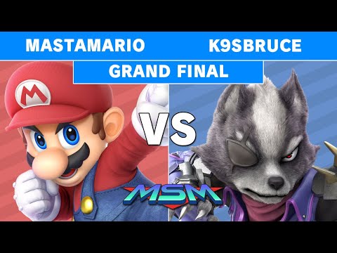 MSM 209 - POW | Mastamario (Mario) Vs TG | K9sbruce (Wolf) Grand Finals - Smash Ultimate