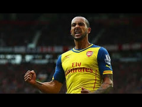 Theo Walcott  Amazing Goal   Arsenal vs Aston Villa 1-0  FA Cup  2015
