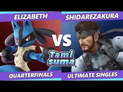 TAMISUMA 225 Quarterfinals - Elizabeth (Lucario) Vs. Shidarezakura (Snake) SSBU Smash Ultimate