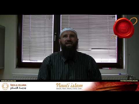 Islamski bonton (pravila ponašanja) 5. dio - prof. Elvedin Pezić