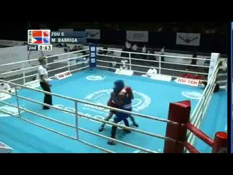 Light Fly (46-49kg) R16 - Zou Shiming (CHN) VS Barriga Mark (PHI) - 2011 AIBA World Champs