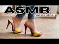Kiara Shoes 12cm Yellow Wooden Clogs Walking Outdoors In High Heels FANTASY HEELS